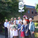 Some members of the working group which drew up the plans for High Street improvements.