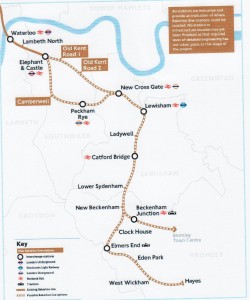Bakerloo extension map