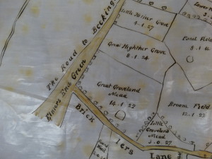 Elmers End Green in 1723