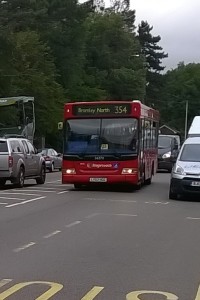 Sunday service for 352 and 354